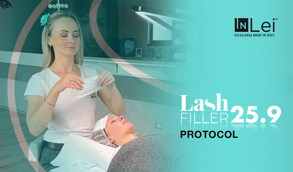 InLei® LASH FILLER 25.9: Новый протокол процедуры ламинирования ресниц